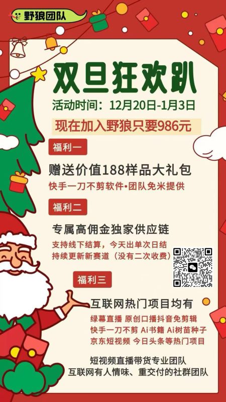 野狼AI直播数字人教程-战友联盟