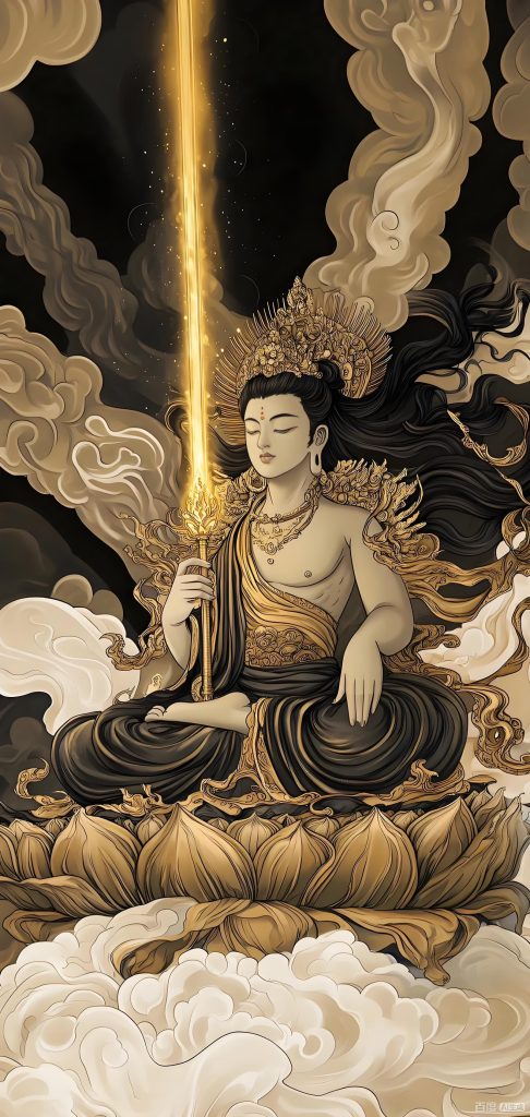 图片[2]-十二生肖保护佛手机动态壁纸：虚空藏