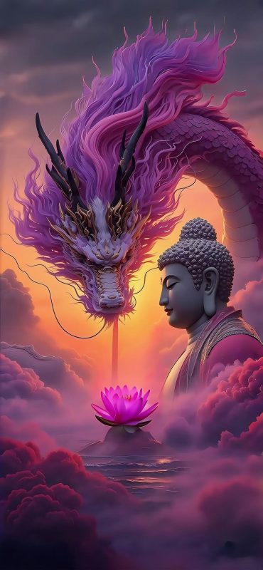 未羊、申猴—大日如来:手机动态壁纸-战友联盟